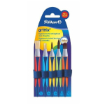 Pintsel ergonoomiline Pelikan Griffix 5 tk s&uuml;nteetilised