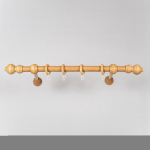 Kardinapuu BERGAMO &Oslash;28mm hele tamm, 400 cm