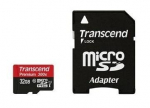 Telefoni m&auml;lukaart M&auml;lukaart Micro Transcend SDHC 32GB W/ADAPT/CLASS10 TS32GUSDU1