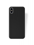 Telefoni&uuml;mbris Rubber TPU Samsung A217 A21s, must