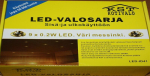 LED saunavalgustid 9 x 0,2 W