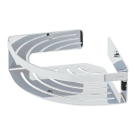 Nurgariiul vannituppa Tiger CADDY, chrome