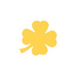 Dekoratiivne augustaja, Ristikuleht, 25 mm