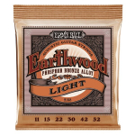 Keeled akustilisele kitarrile Ernie Ball Earthwood Light Bronze 0.011 - 0.052