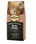 Carnilove Salmon & Turkey for Large Breed Puppies koeratoit 12 kg