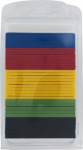 Plastist t&uuml;&uuml;blid 50 tk 100x30 mm (1,2,3,4,5,6 mm) Triuso (KUSET)
