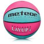 Korvpallipall Meteor LAYUP #4 roosa/sinine