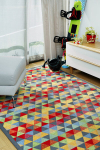 Narma kahepoolne smartWeave&reg; &scaron;enillvaip Luke, multi, 70 x 140 cm