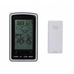 Digitaalne ilmajaam sise-v&auml;lis termomeeter, sise-v&auml;lis &otilde;huniiskus, kell, kalender, baromeeter