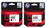 Originaal tintide komplekt HP 650 Black + HP 650 TriColor