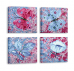 Neljaosaline reproduktsioon Lilled ja liblikad