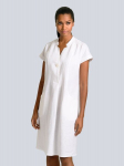 Naiste linane kleit Alba Moda 101-254, valge, 34