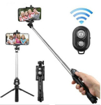 Selfie pulk (Selfie stick) Isiklik pulk statiivifunktsiooniga