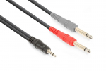 Vonyx CX332-6 kaabel 3,5 mm stereo &ndash; 2 x 6,3 mm mono, 6 m, CX332