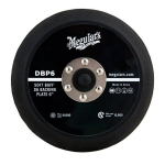 Meguiar's DBP6 PRO 6'' Soft Buff DA lihvimisalus, 150 mm