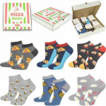Soxo meeste sokkide komplekt pitsakarbi sees kingituse eest, 6 paari, 40-45, 40-45
