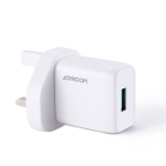Telefoni laadija Joyroom USB wall charger 2.1 A UK plug white (L-1A101)