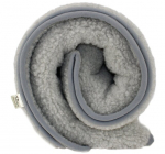 Tekk 155 x 200, hall, Merino vill 100%