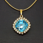 Naiste kaelakee DiamondSky Glare III koos Swarovski kristallidega