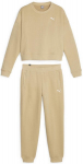 Puma Spordikost&uuml;&uuml;m Loungewear Suit Cream 676089 84 676089 84/S