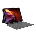 iPad + Klaviatuur Karp - Logitech - Rugged Folio - Hispaania Qwerty - Veepruugi vastupidav - Bluetooth