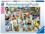 Pusleloomad Ravensburger 17322, 1000 tk