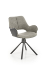 2 tooli komplekt K494, hall/must