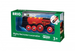 Punane, v&otilde;imas patareide elektrimootor BRIO - Puidust raudteering - Ravensburger - Alates 3. eluaastast - 33592
