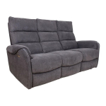 Diivan Bowers 3-kohaline elektriline recliner, sinakashall