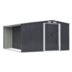 Metallist kokkupandav kuur Mirpol PL-XXL, hall