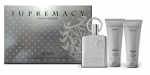Komplekt Afnan Supremacy Silver meestele: eau de parfum (EDP), 100 ml + du&scaron;igeel, 100 ml + palsam p&auml;rast raseerimist, 100 ml