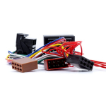 Autostereo &uuml;hendus EinParts ISO-QUADLOCK pistik Audi, Skoda, Seat, VW