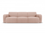Kolmekohaline diivan Windsor & Co Lola, 235x95x72 cm, roosa