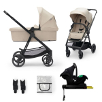 Universaalne vanker Kinderkraft Newly 4in1 Mink Pro, Beige