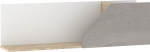 Seinariiul Meblocross Pax-24, pruun/valge/hall