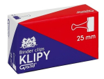 Klambrid Grand, pikkus 25mm, 12 tk, must