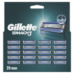 Raseerija terad Gillette Mach3, 20 tk