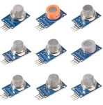 Gaasiandurid MQ seeria Arduino jaoks, andurimoodul, 9 tk