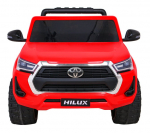 &Uuml;hekohaline laste elektriauto Toyota Hilux, punane