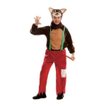 Karmu Hunt Loup F&eacute;roce - Laps - Punane - Kost&uuml;&uuml;m Halloween Carnaval