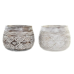 Lillepott DKD Home Decor 22 x 22 x 16 cm, 2 tk