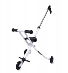 Kokkupandav kolmerattaline jalgratas Micro Trike, valge