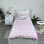 Laste voodipesukomplekt Disney Marie cat Dots, 100&times;135, 2 osa