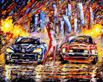 Maalimine numbrite j&auml;rgi &Ouml;ine v&otilde;idus&otilde;it, 40x50 cm