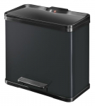 Pr&uuml;gikonteinerite trio Plus L, 3x9L, must