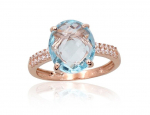 Punasest kullast s&otilde;rmus Diamond Sky "Royal Topaz VIII", proov 585 DS01G415