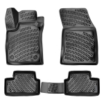 Auto kummimatid mustad 3D RENAULT MEGANE IV HTB (2016-...)