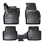 Auto kummimatid mustad 3D RIZLINE SKODA KAMIQ (2019-...)