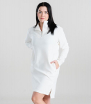 Luhta naiste dresskleit Hapsala 34336-4*010, valge