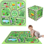Puzzle hariduslik p&otilde;randamatt Humbi 90x90 9 tk